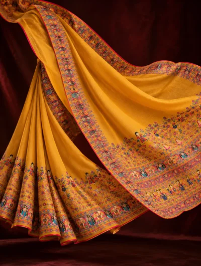 Pashmina Saree
